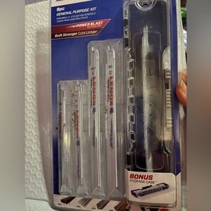 Lenox 9pc General Purpose Kit w/ Power Blast Tech recip saw blade asst